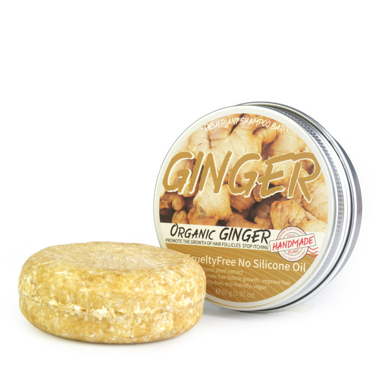 Ginger Shampoo Soap Anti-dandruff Refreshing eprolo