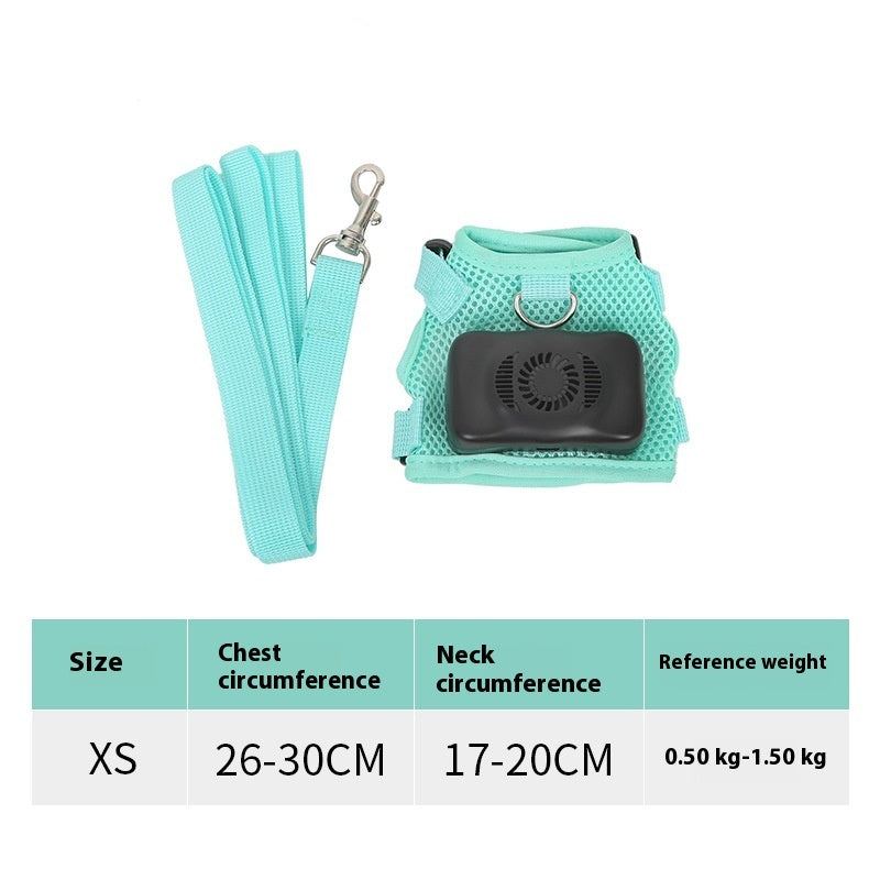 Pets Dog Vest Chest Strap Harness Air Conditioner Cooling And Breathable With Air Conditioner Pet Products eprolo