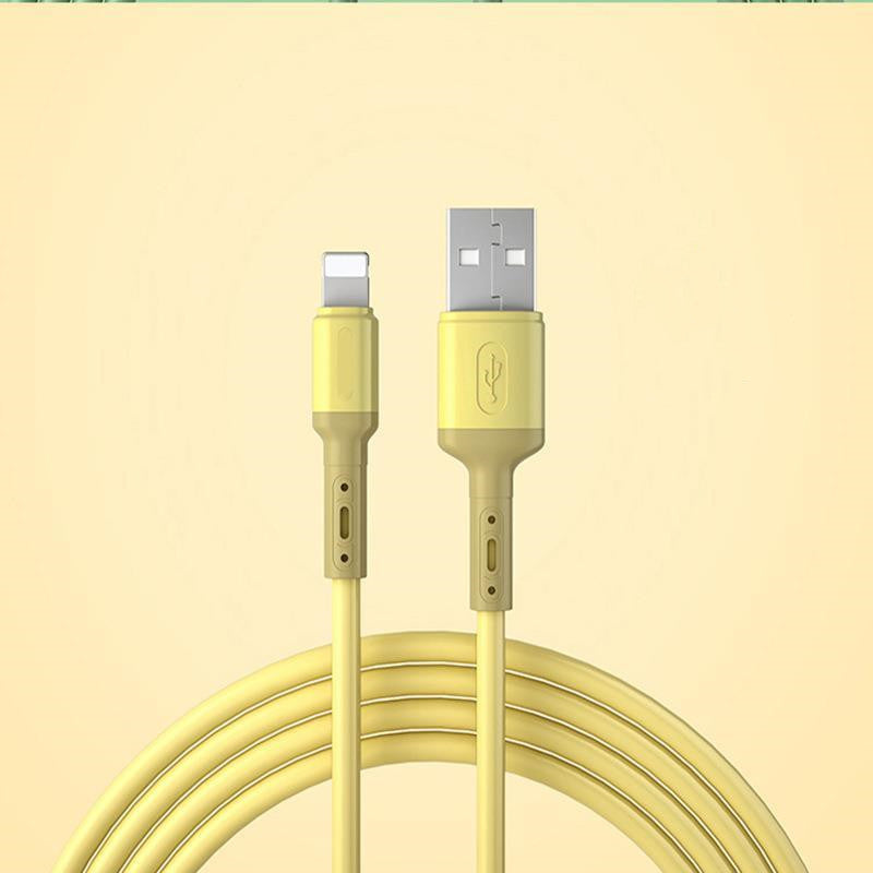 Compatible with Apple, Suitable For Iphone Liquid Silicone Data Cable eprolo