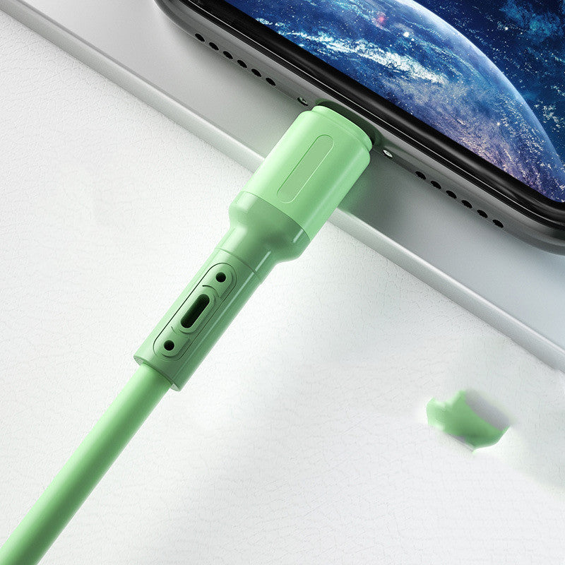 Compatible with Apple, Suitable For Iphone Liquid Silicone Data Cable eprolo