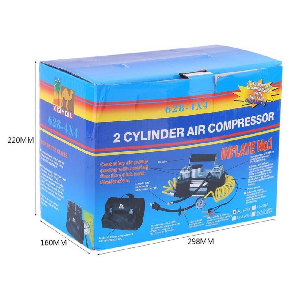 12V 150PSI Car Air Compressor Portable Tyre Deflator Inflator 4WD Truck eprolo