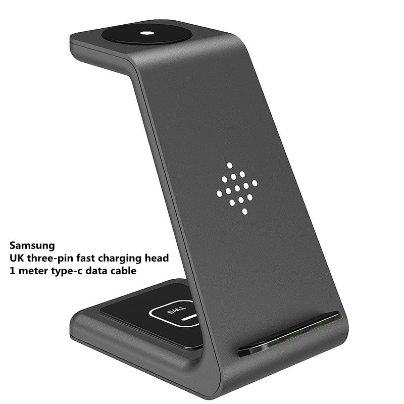3 In 1 Fast Charging Station Wireless Charger Stand Wireless Quick Charge Dock For Phone Holder eprolo