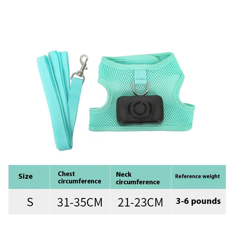 Pets Dog Vest Chest Strap Harness Air Conditioner Cooling And Breathable With Air Conditioner Pet Products eprolo