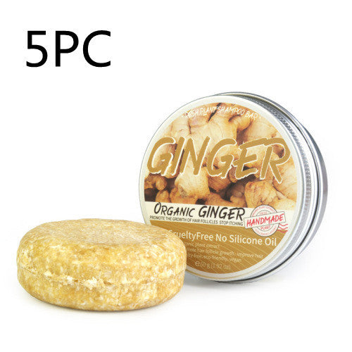 Ginger Shampoo Soap Anti-dandruff Refreshing eprolo