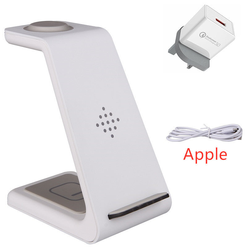 3 In 1 Fast Charging Station Wireless Charger Stand Wireless Quick Charge Dock For Phone Holder eprolo