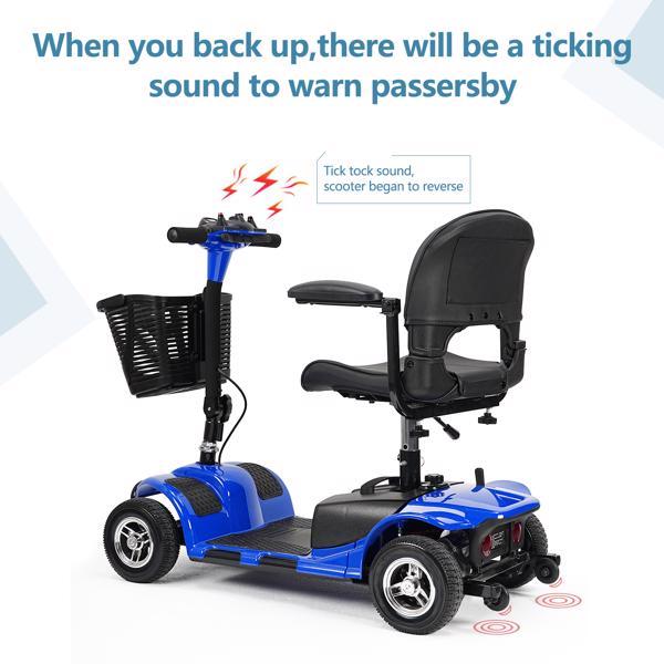 4-Wheel Mobile Scooter With Basket And Extended Battery eprolo