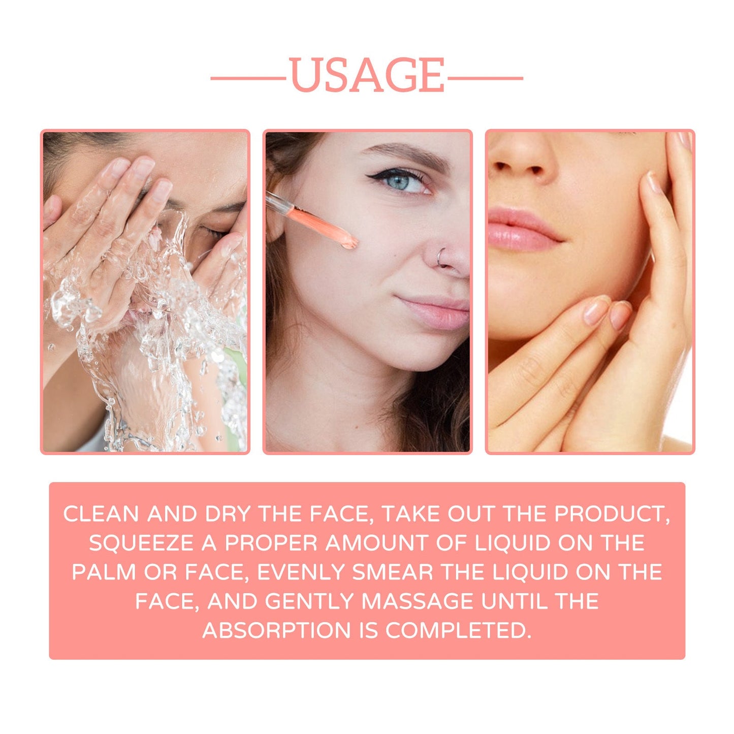 5 In 1 Facial Serum,30 Vitamin C Face Serum,Anti Aging Reduces Wrinkles Hydrating Collagen Facial Serum With Niacinamide,,Hyaluronic Acid, Vitamin E eprolo