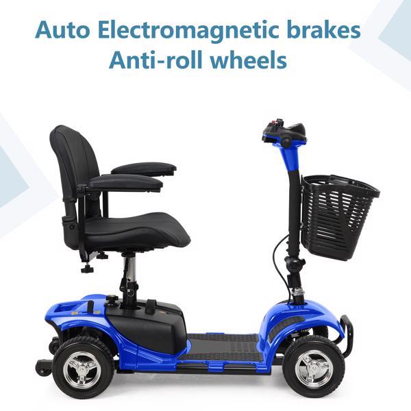 4-Wheel Mobile Scooter With Basket And Extended Battery eprolo