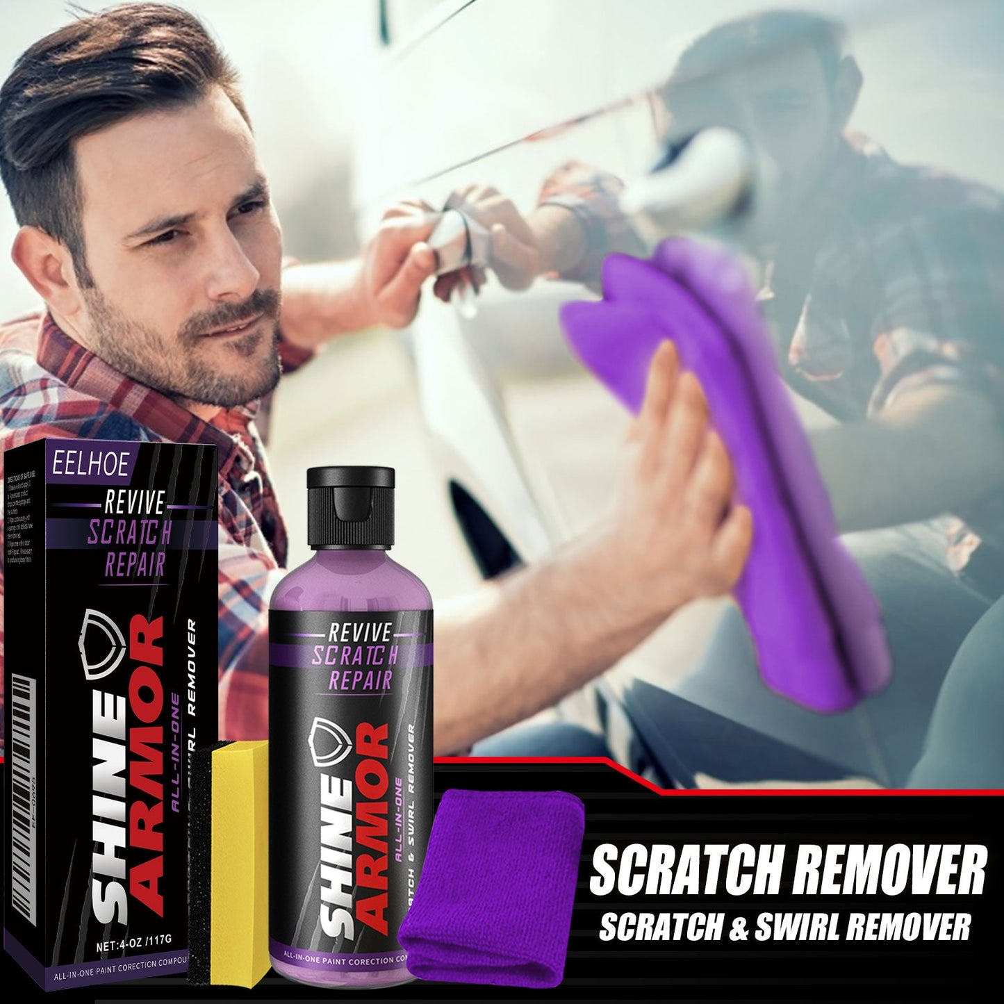 Automotive Scratch Free Repair Liquid Finish Repair Scratch Removal Beauty Maintenance Polish eprolo