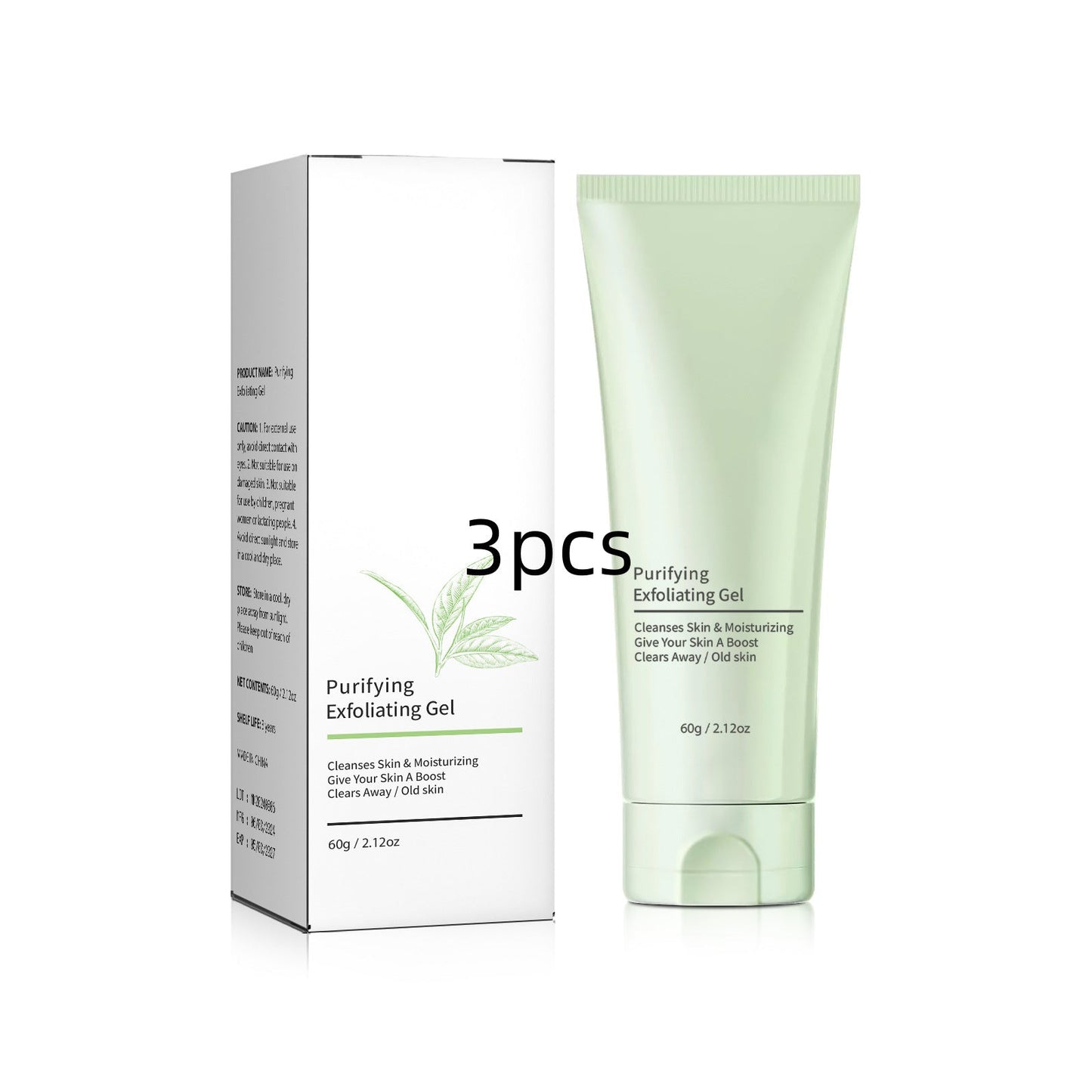 Exfoliating Gel 60g Deep Cleansing Pores Mild eprolo
