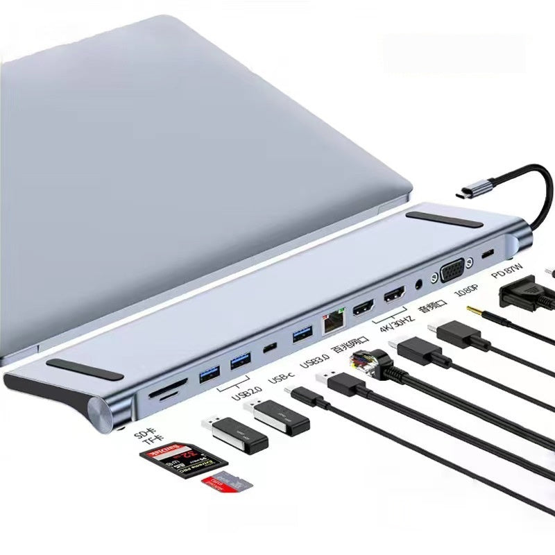 Type-c 7-in-1 Expansion Dock HDMI Projection Screen Usb Hub30 Multi-function Cable Seperater eprolo