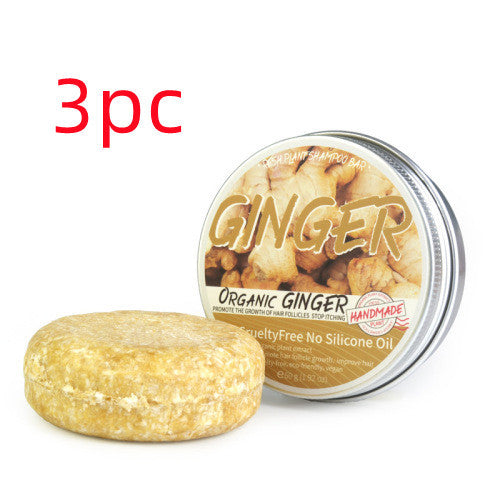Ginger Shampoo Soap Anti-dandruff Refreshing eprolo