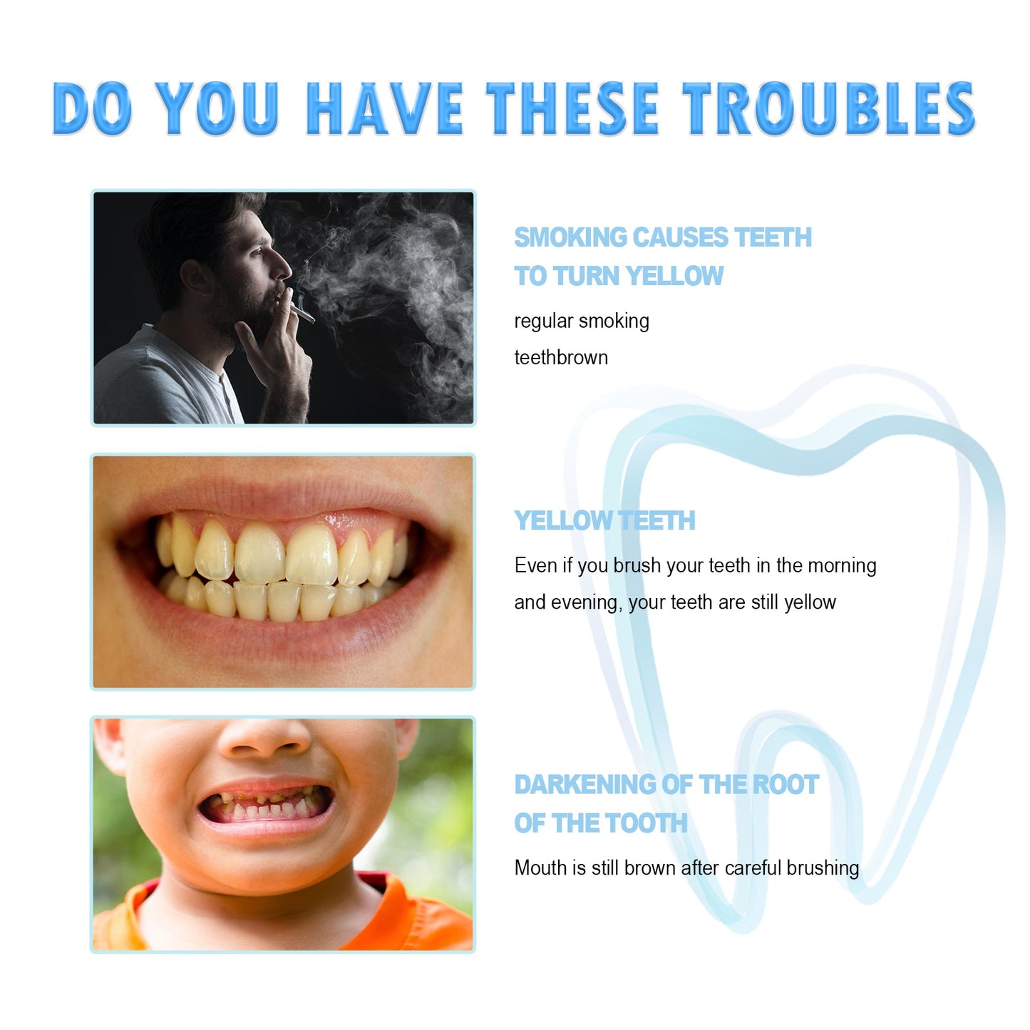 Teeth Brightening Repair Gel, Oral Care Beauty Cleaning Teeth White Brightening Pen eprolo
