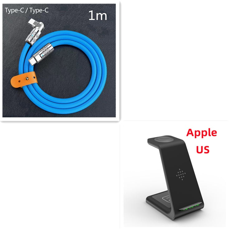 3 In 1 Fast Charging Station Wireless Charger Stand Wireless Quick Charge Dock For Phone Holder eprolo
