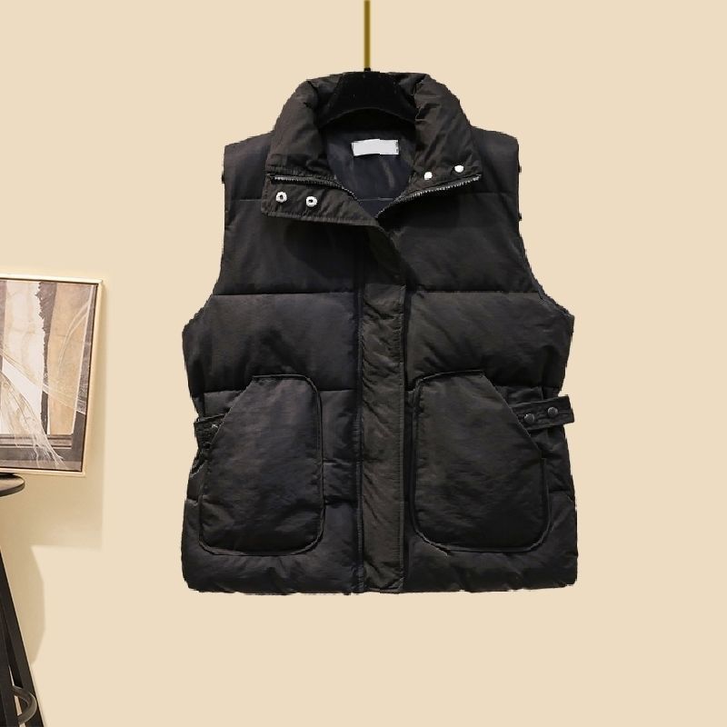 New Women's Thickened Vest Turtleneck Knitting Sweater Baggy Pants Three-piece Set eprolo