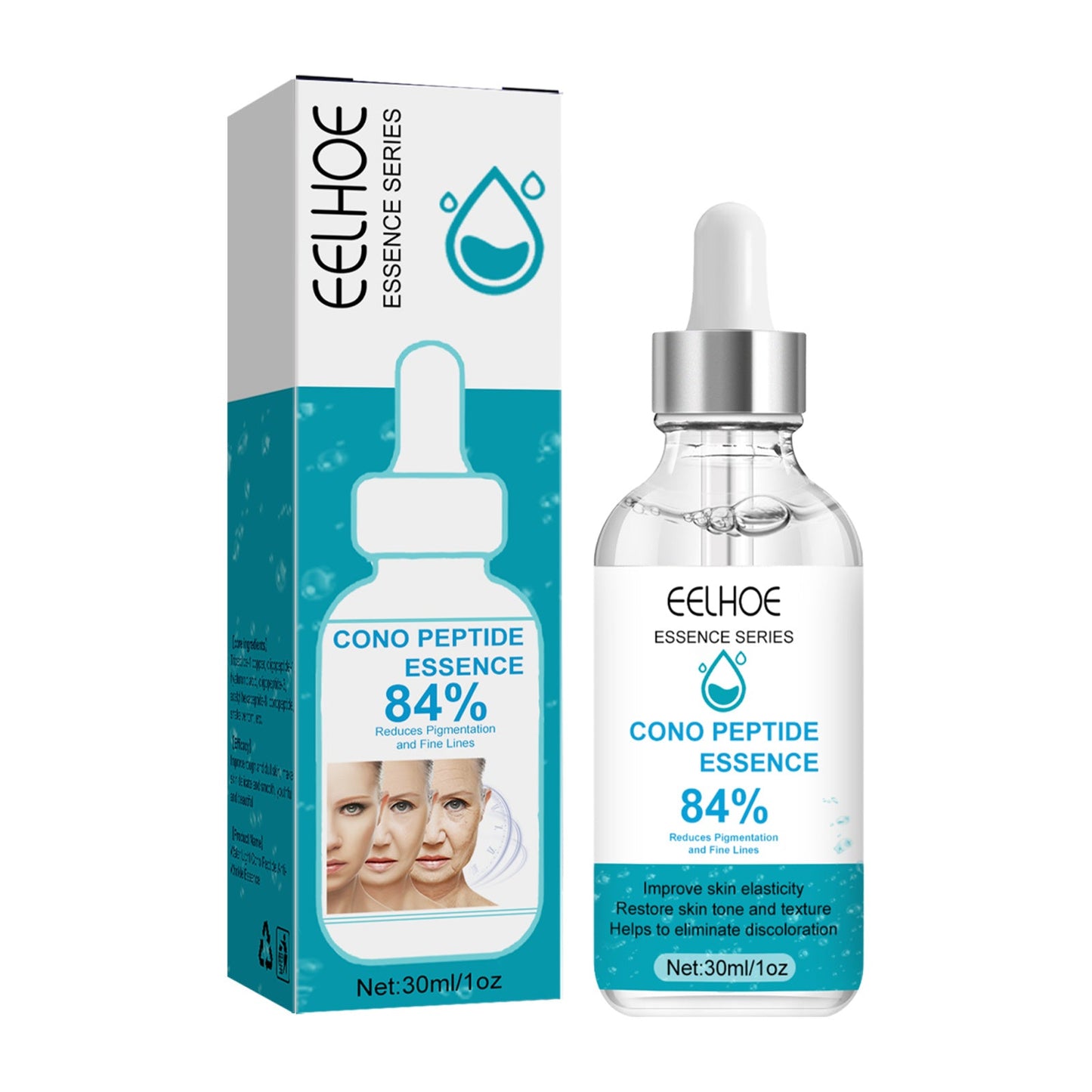 EELHOE Aquatic Dendrobatid Peptide Anti-Wrinkle Serum For Skin Repair, Targeting Fine Lines Around The Eyes And Mouth, And Firming Wrinkles For Enhanced Skincare eprolo