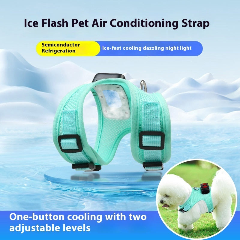 Pets Dog Vest Chest Strap Harness Air Conditioner Cooling And Breathable With Air Conditioner Pet Products eprolo