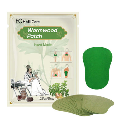 12pieces/Bag Foot Neck Knee Waist Massage Stickers Wormwood Natural Plant Self-heating Relief Joint Ache Pain Cinnamon Ginger eprolo