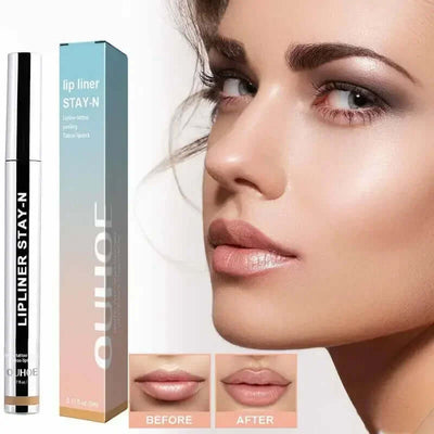 Peel Off Lip Liner Waterproof Long Lasting Liquid Lip Stick Non- Stick Liner Moisturizing Tear Off Lipliner Stain Care eprolo