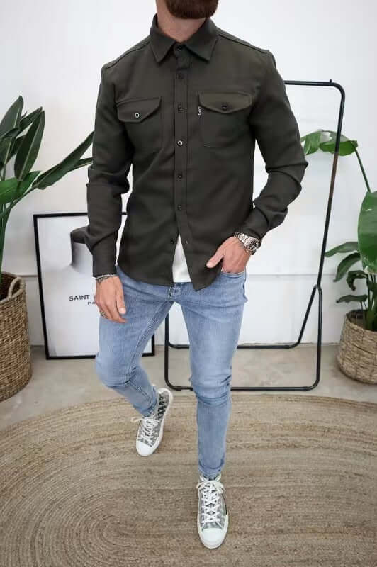 Men's Youth Casual Shirt Brushed eprolo