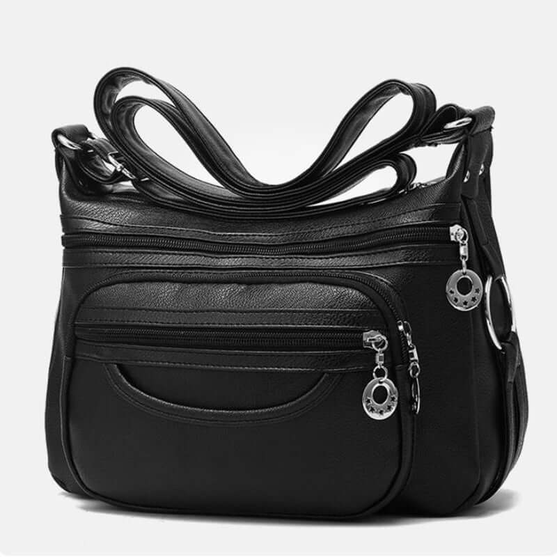 Women Work Bag Multi-pocket Messenger Bag With Zippers Daily Crossbody Bag eprolo