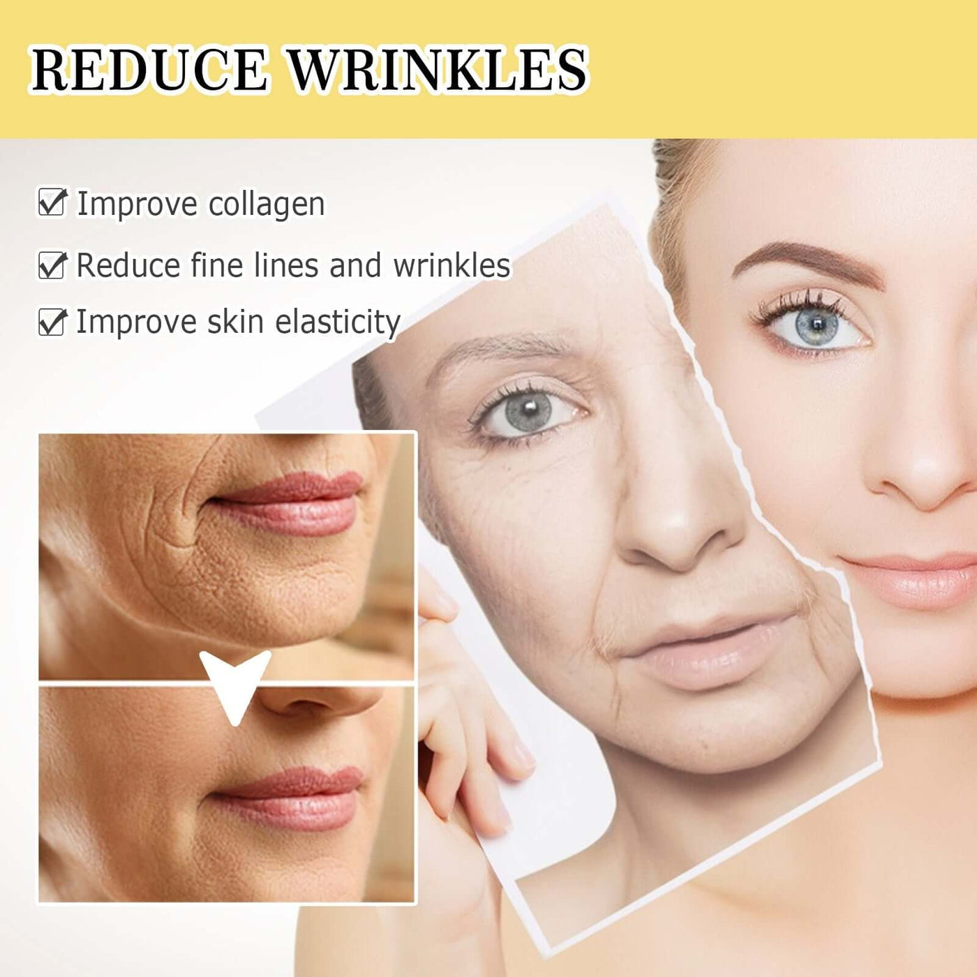 OUHOE Snail 96 Collagen Power Essence Repairs Skin Barrier, Moisturizes And Desalinates Black Spot Snail Essence eprolo