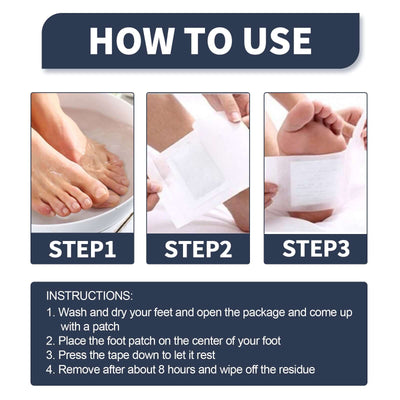 Ginger Foot Stickers, Slimming Toning And Firming Body And Foot Treatment Stickers eprolo