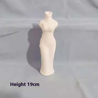 High White Billet Vase Painted DIY eprolo
