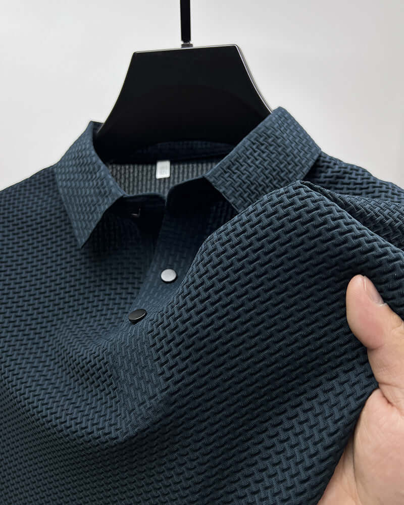 Mesh Ice Silk Short Sleeve T-shirt Mens Clothing Astrazona