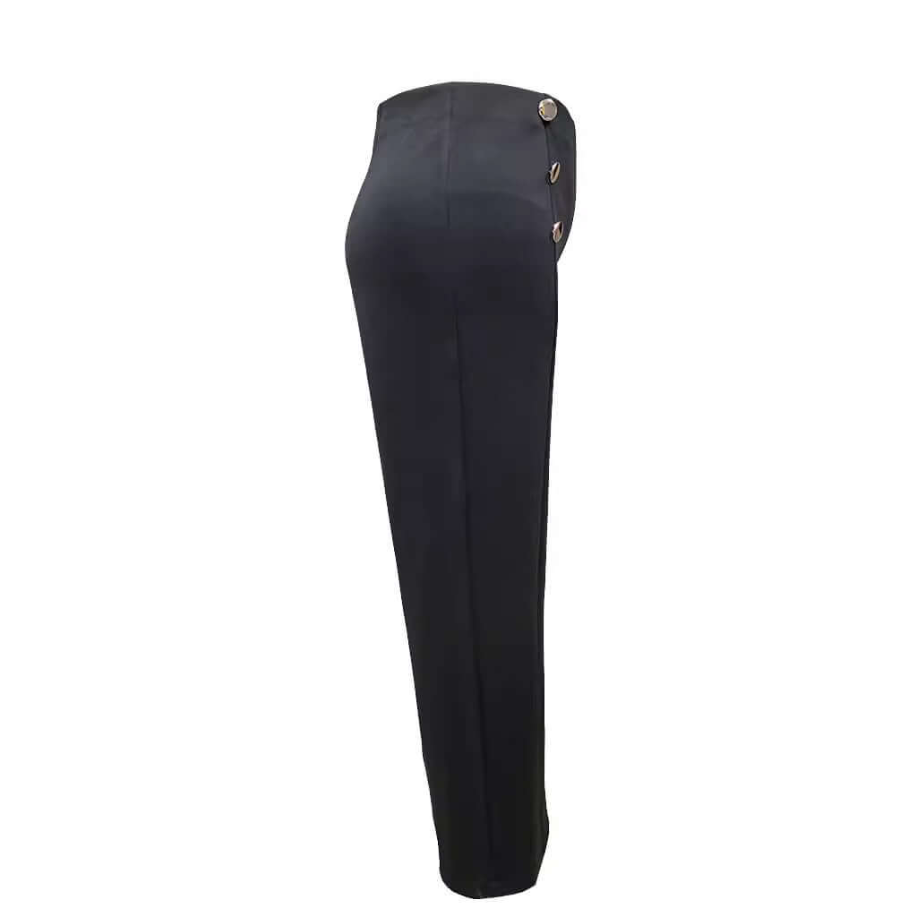 Plus Size Women's Casual Tight Straight-leg Trousers eprolo