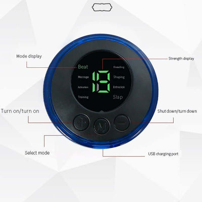 EMS Electric Pulse Neck Massager Cervical Massage Patch Back Sticker Muscle Stimulator Portable Relief Pain Relax Massageador eprolo