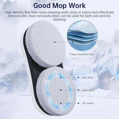 5600Pa Smart Window Cleaning Robot   Auto-Guided, Remote-Controlled Glass Cleaner for Home Use eprolo