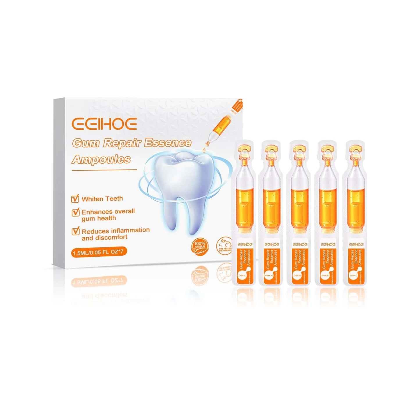 Tooth Repair Essence, Cleaning Teeth Stains Tartar Care Gums Oral Care Essence eprolo