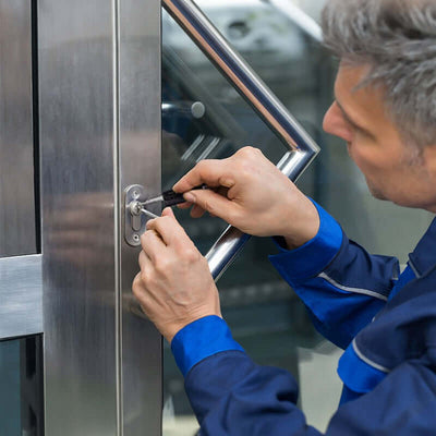 Essential stainless - steel multi - tool: quick - flip grav pick, door keys, lock rake. Durable. eprolo