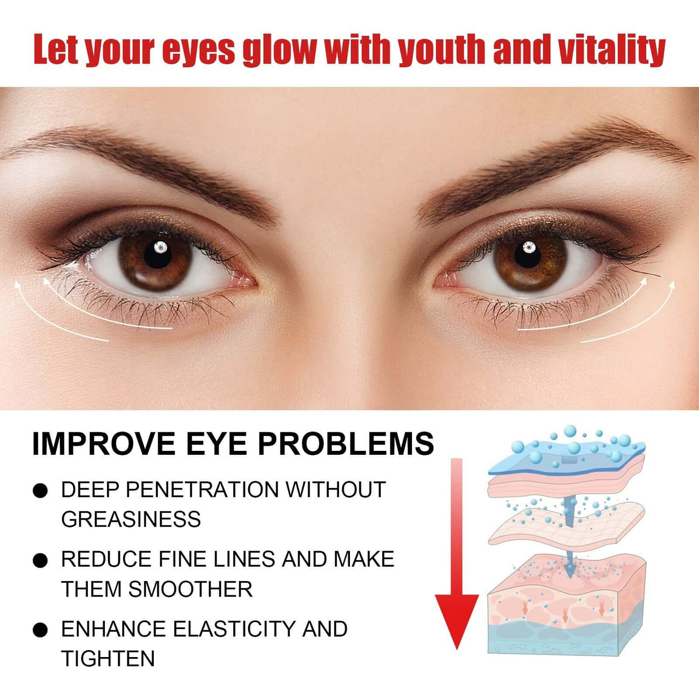 Nourishing And Moisturizing Eye Cream Keeps The Skin Around The Eyes Soft And Moisturized With A Gentle Daily Eye Cream eprolo