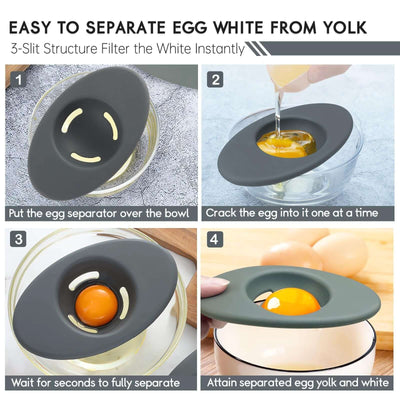 Food grade egg white separator egg filter kitchen baking tool eprolo
