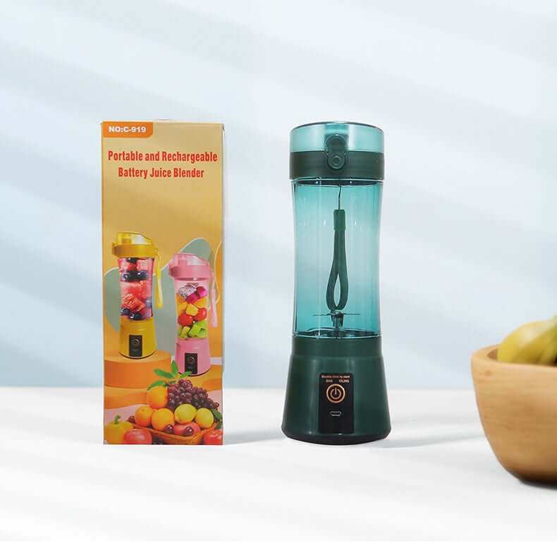 Portable Electric Fruit Juicer Wireless USB Rechargeable Mini Mixer Multifunction Summer Smoothie Blender Machine Kitchen Supplies eprolo