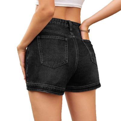 European and American women's retro denim shorts and hot pants eprolo