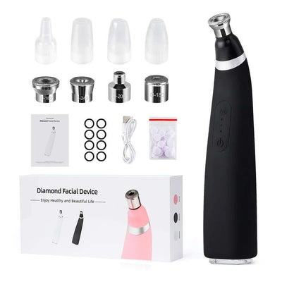Diamond micro carving pore cleaner removes dead skin with high suction microcrystalline skin rejuvenation beauty device eprolo