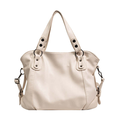 Large Capacity Soft Leather Tote Bag - Simple and Casual Shoulder/Crossbody Bag eprolo