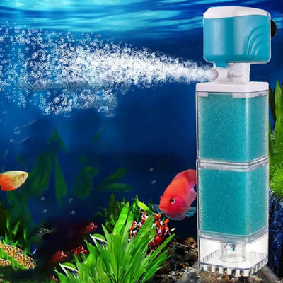 Multifunctional Aquarium Sponge Filter: Water Purifier, Pump, Wave Maker, with Suction Cup & Air Pump eprolo