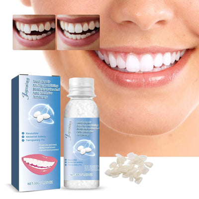 Tooth Repair Kit, Halloween Makeup Modification Teeth Dentures Fillings And Holes And Glue eprolo