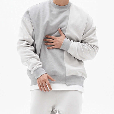 Pullover Round Neck Sweater Loose Men Clothes Astrazona