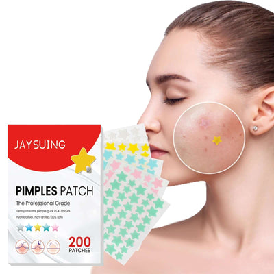Hydrocolloid pimple patches for face in cute star shape