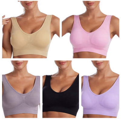 Women's Running Shockproof Gathering Sports Bra eprolo