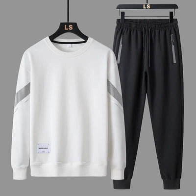 Round Neck Sweater Pants Men's Casual Sweatshirt Outfit eprolo