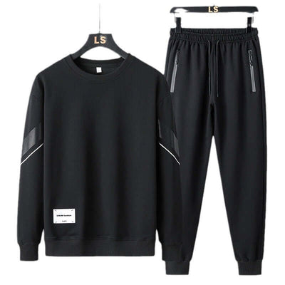 Round Neck Sweater Pants Men's Casual Sweatshirt Outfit eprolo