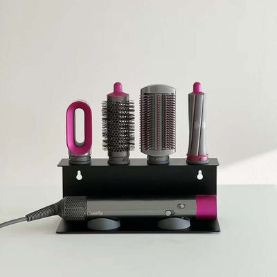 Non - Perforated Hair Dryer Holder. Also for Straighteners & Curling Irons. Ideal for Bathroom Sorting eprolo