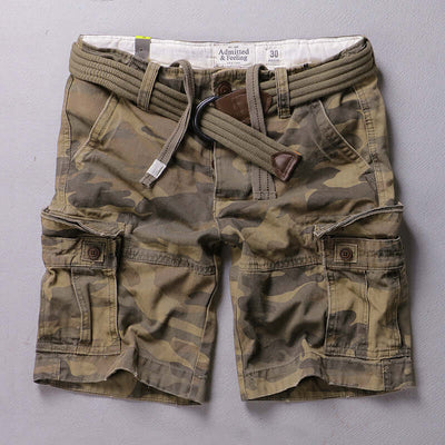 Plus Size Pants Camo Men's Shorts eprolo