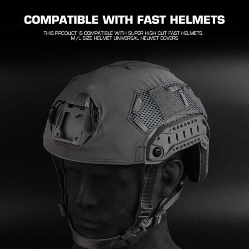 FAST SF Ultra-high Cut Camouflage Helmet Cover (Medium Size, M) eprolo
